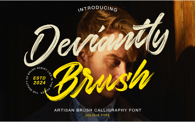 Deviantly Brush | Fonte Brush Script