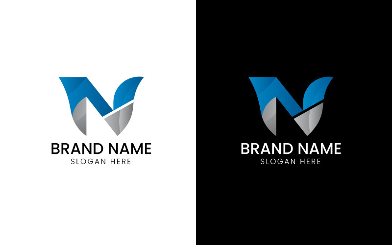 Písmeno N obchodní logo-09-314
