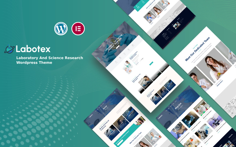 Labotex - Thème Wordpress pour la recherche en laboratoire et en sciences