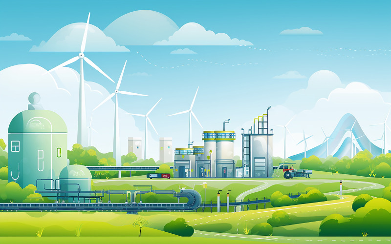 grönt väte förnybar energiproduktion pipe