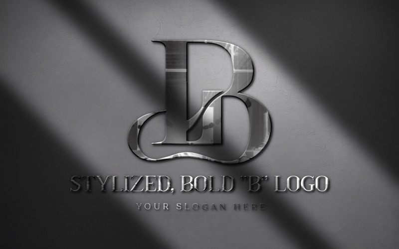 Conception de logo « B » stylisé et audacieux