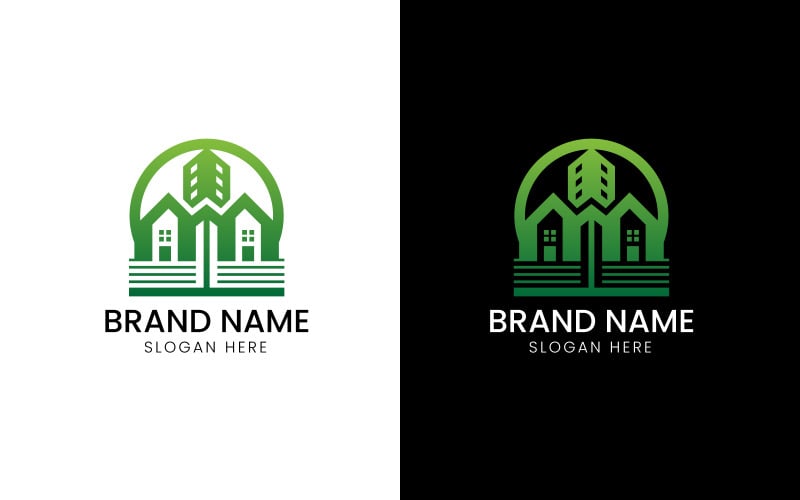 Logo créatif immobilier-09-318