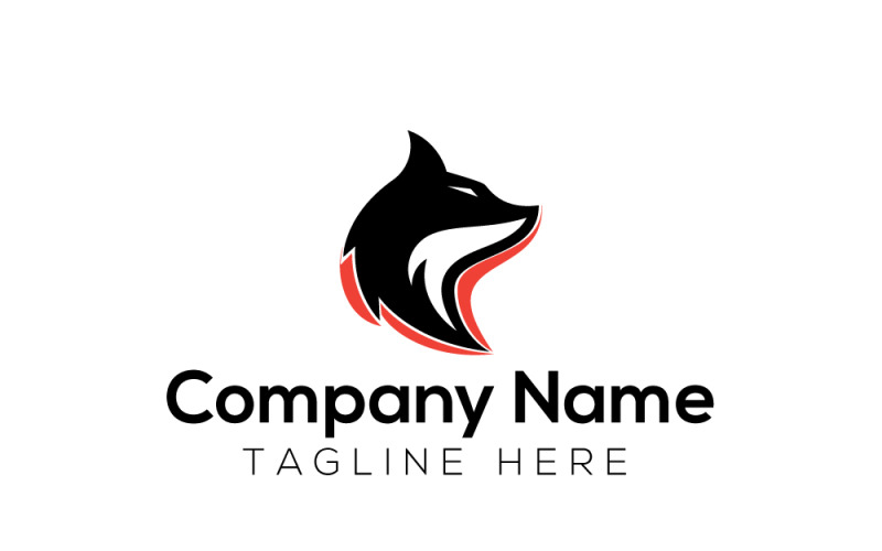 Minimal Fox-logotypdesignmall
