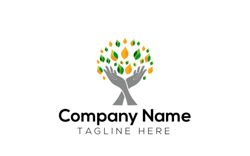 Inspire Tree Logo Design Template
