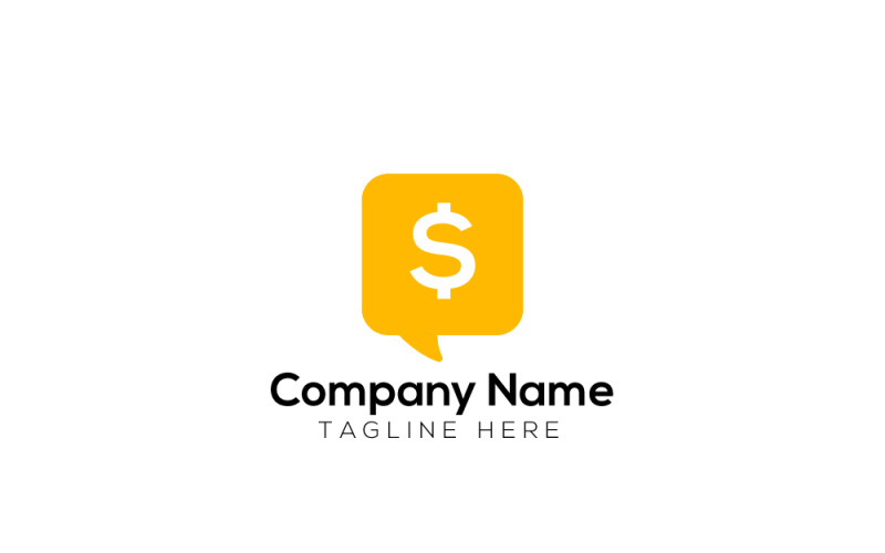 Money Talk Logo Design Template