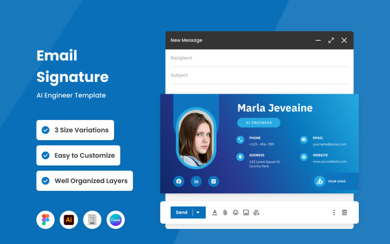 AI Engineer - E-Mail-Signaturvorlage V1