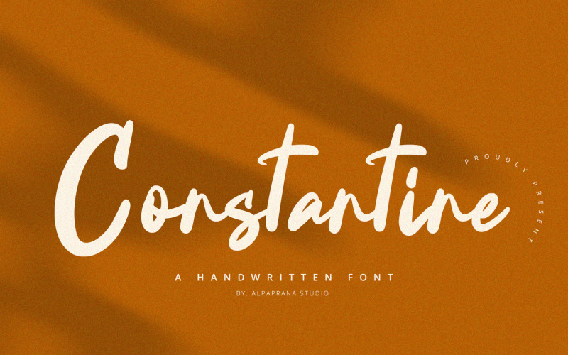 Constantine - Handgeschriebene Schriftart