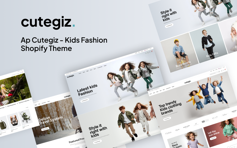 Ap Cutegiz – Shopify-Theme für Kindermode