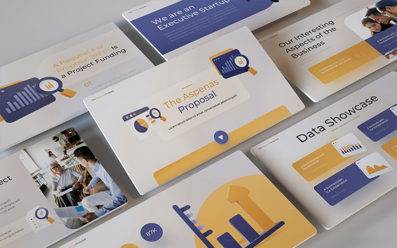 Aspenas - Шаблон предложения проекта Google Slides