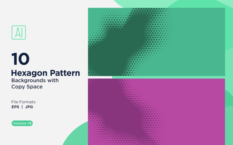 Dynamic Hexagon Pattern Background for Creative Projects 19
