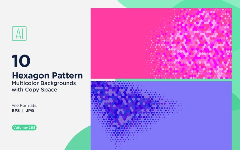 Яскравий візерунок медоносної бджоли в різних кольорах і розмірах 268