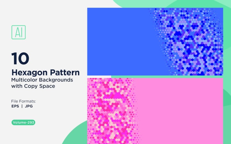 Çok Renkli ve Boyutlu Canlı Bal Arısı Desenli Arka Plan 293