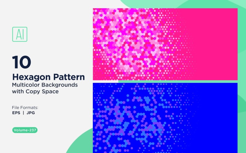 Sfondo con motivo ape vibrante in più colori e dimensioni 237