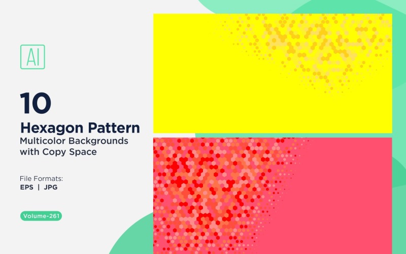 Sfondo con motivo ape vibrante in più colori e dimensioni 261