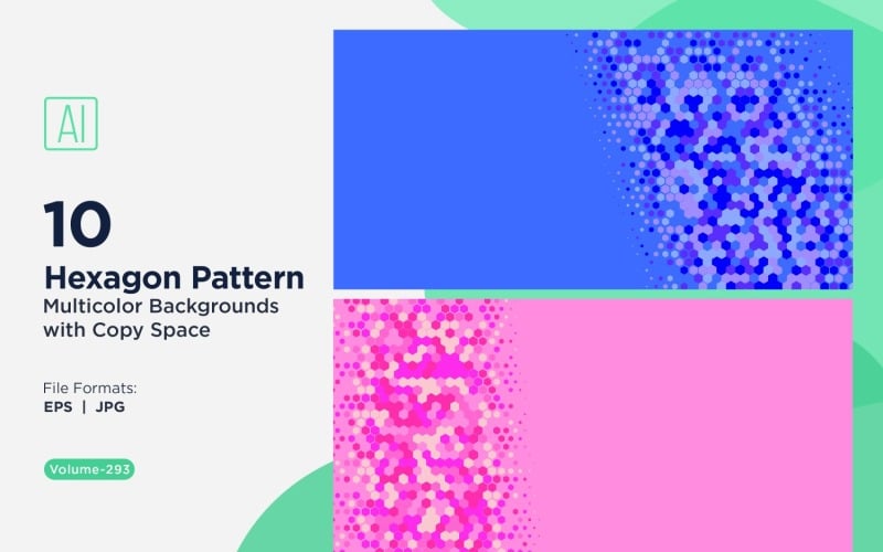Sfondo con motivo ape vibrante in più colori e dimensioni 293