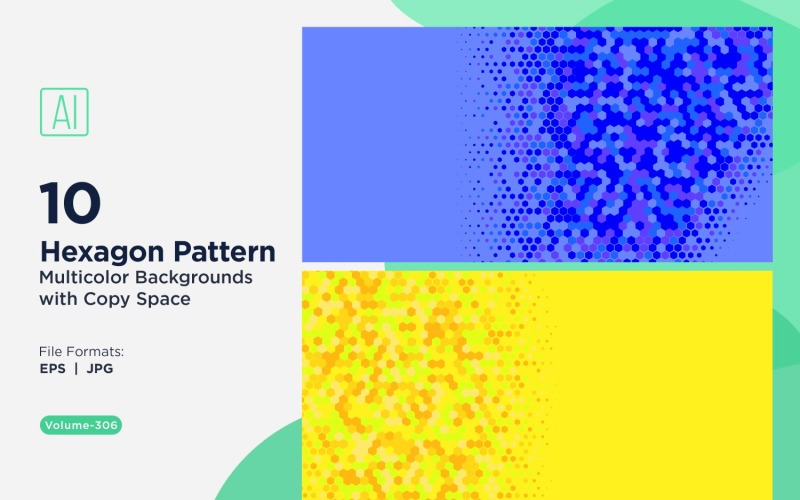Sfondo con motivo ape vibrante in più colori e dimensioni 306