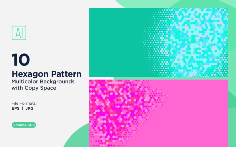 Sfondo con motivo ape vibrante in più colori e dimensioni 309