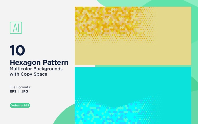 Яркий фон с рисунком медоносной пчелы в нескольких цветах и размерах 365