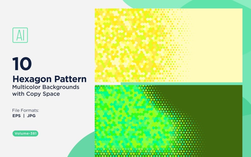 Яскравий візерунок медоносної бджоли в різних кольорах і розмірах 381