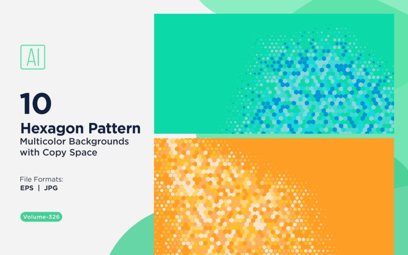 Lebendiger Honigbienen-Musterhintergrund in mehreren Farben und Größen 326