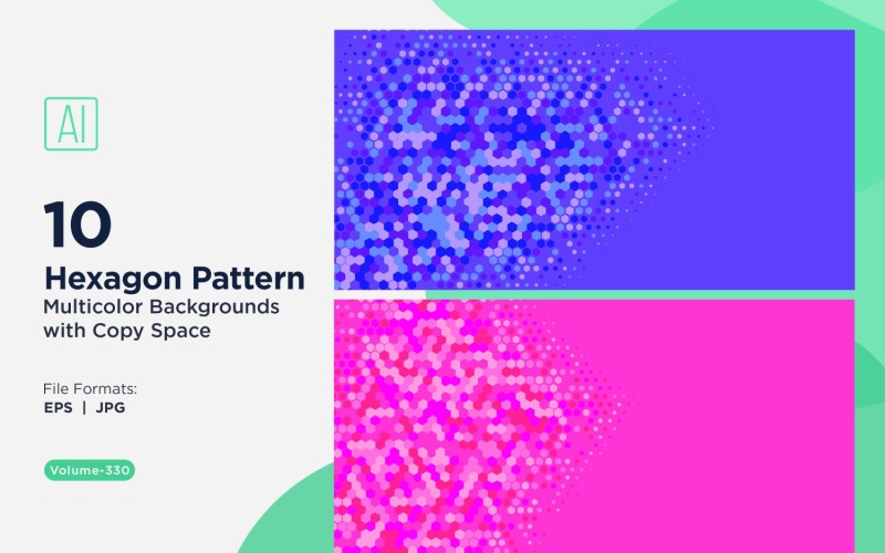 Sfondo con motivo ape vibrante in più colori e dimensioni 330