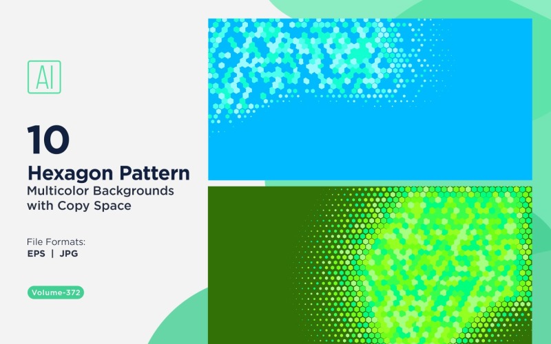 Zářivé pozadí vzoru včely medonosné ve více barvách a velikostech 372