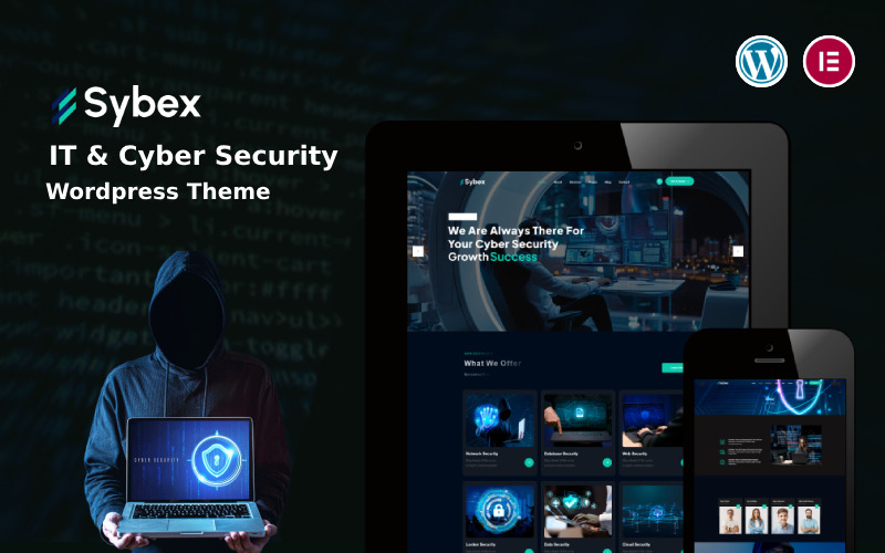 Sybex – IT és kiberbiztonság WordPress téma