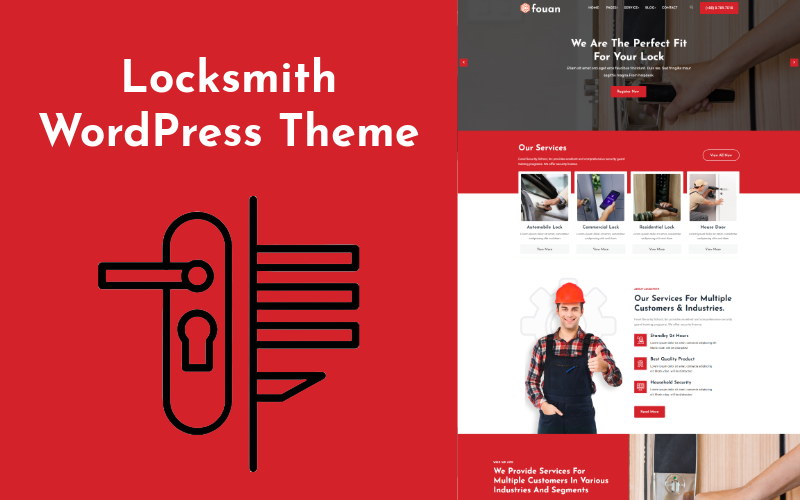 Locma - Tema WordPress de chaveiro