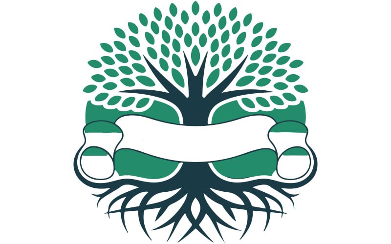 Ağaç silüeti çizimi