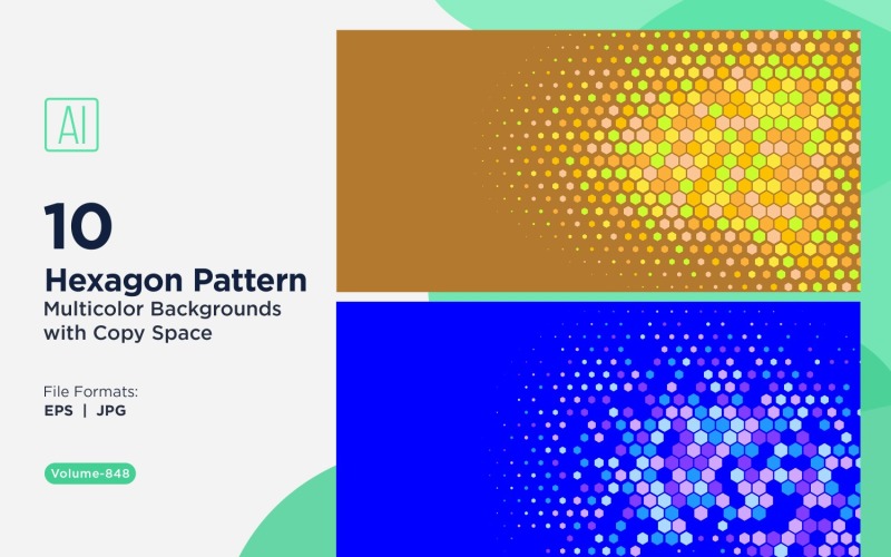 Çok Renkli ve Boyutlu Canlı Bal Arısı Desenli Arka Plan 848