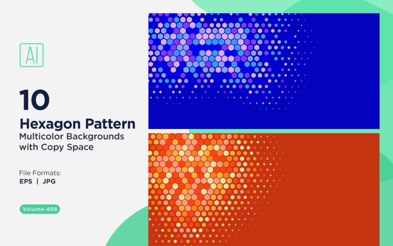 Çok Renkli ve Boyutlu Canlı Bal Arısı Desenli Arka Plan 858