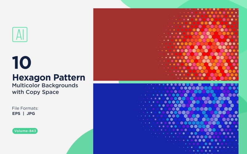 Levendige honingbij patroon achtergrond in meerdere kleuren en maten 843