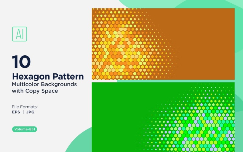 Sfondo con motivo ape vibrante in più colori e dimensioni 851