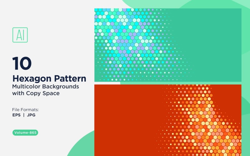 充满活力的蜜蜂图案背景，多种颜色和尺寸，865