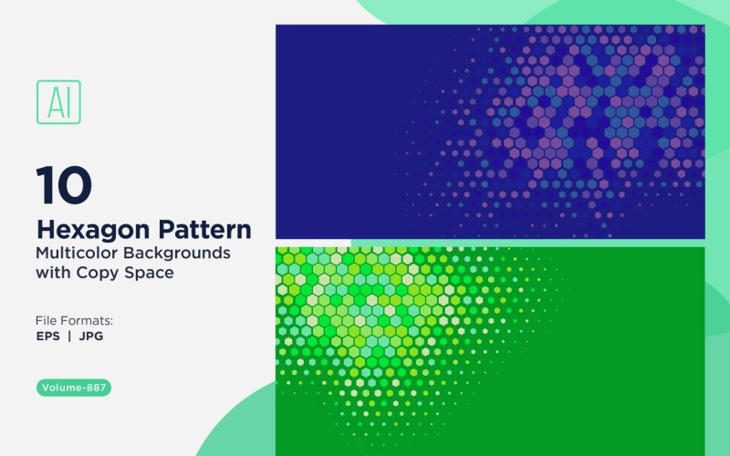 Lebendiger Honigbienen-Musterhintergrund in mehreren Farben und Größen 887