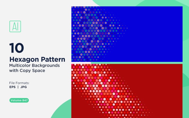 Levendige honingbij patroon achtergrond in meerdere kleuren en maten 947