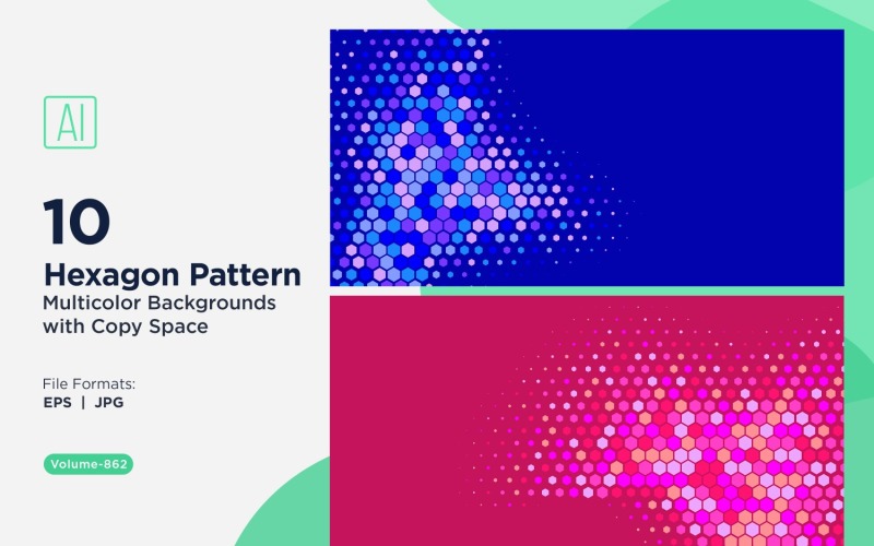 Pozadí vzoru zářivých včel ve více barvách a velikostech 862