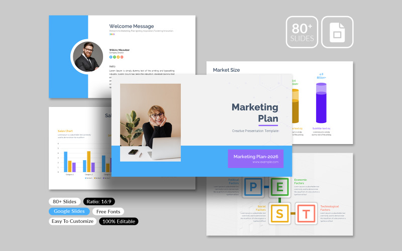 Plan de marketing en Google Slides - P3