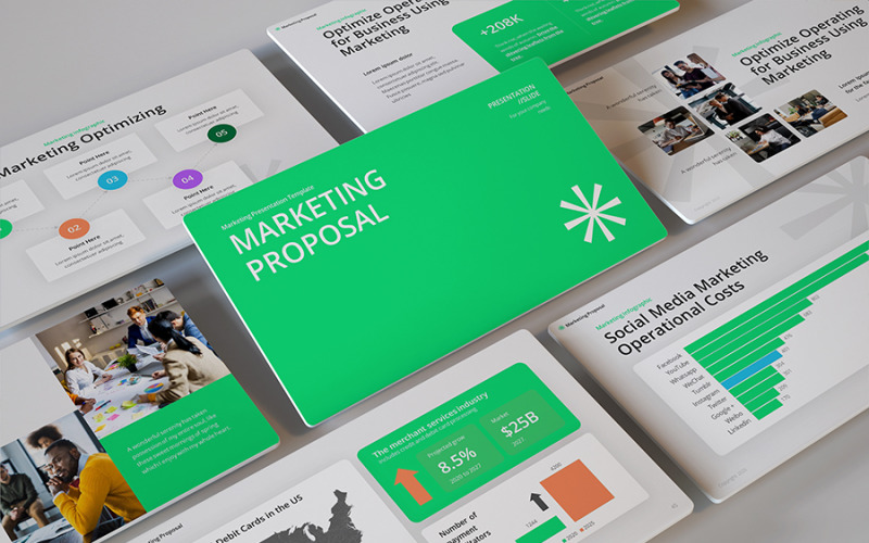 Surface - Business Marketing Google Slides Mall