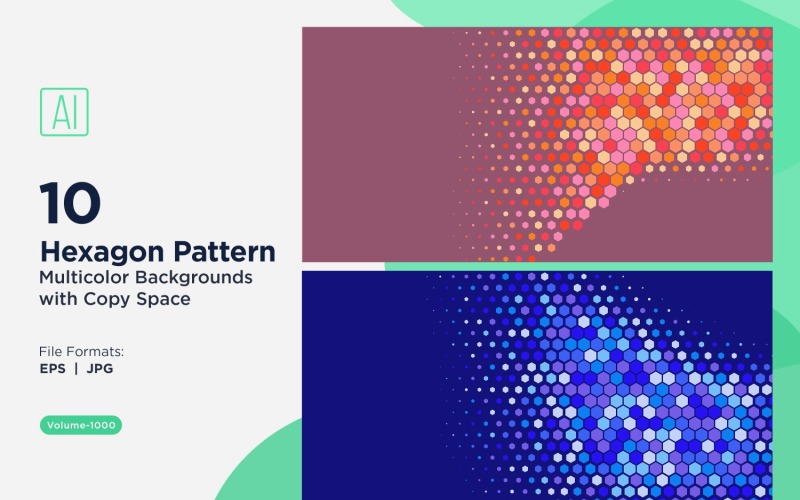 Яскравий фон візерунка медоносної бджоли в різних кольорах і розмірах 1000