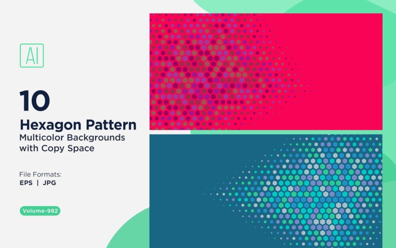 Levendige honingbij patroon achtergrond in meerdere kleuren en maten 982