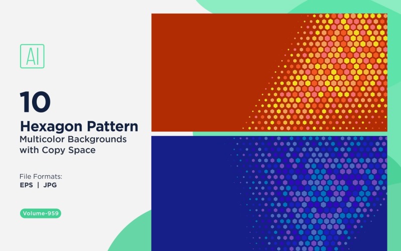 Sfondo con motivo ape vibrante in più colori e dimensioni 959