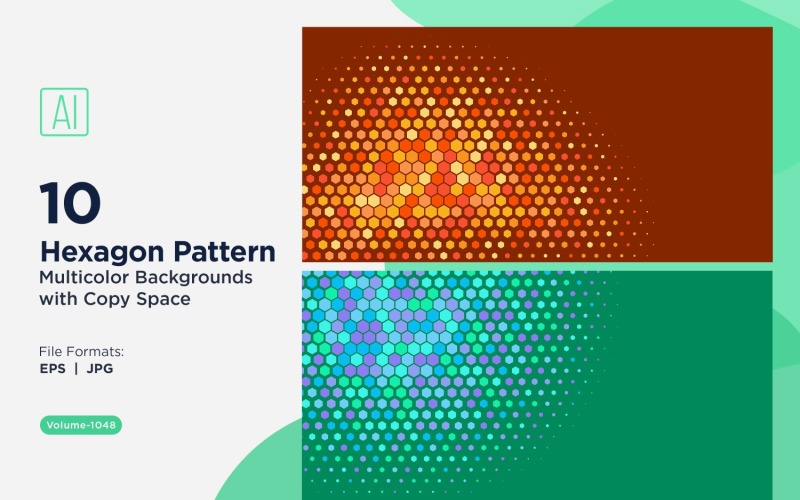 Fondo con estampado de abejas melíferas vibrantes en varios colores y tamaños 1048