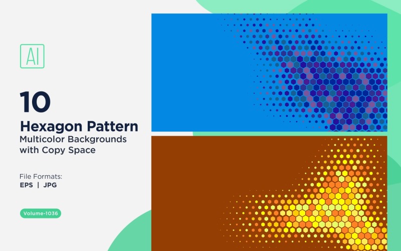 Pozadí vzoru zářivé včely medonosné ve více barvách a velikostech 1036