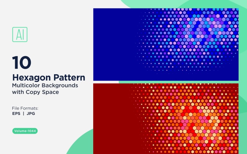 Sfondo con motivo ape vibrante in più colori e dimensioni 1044