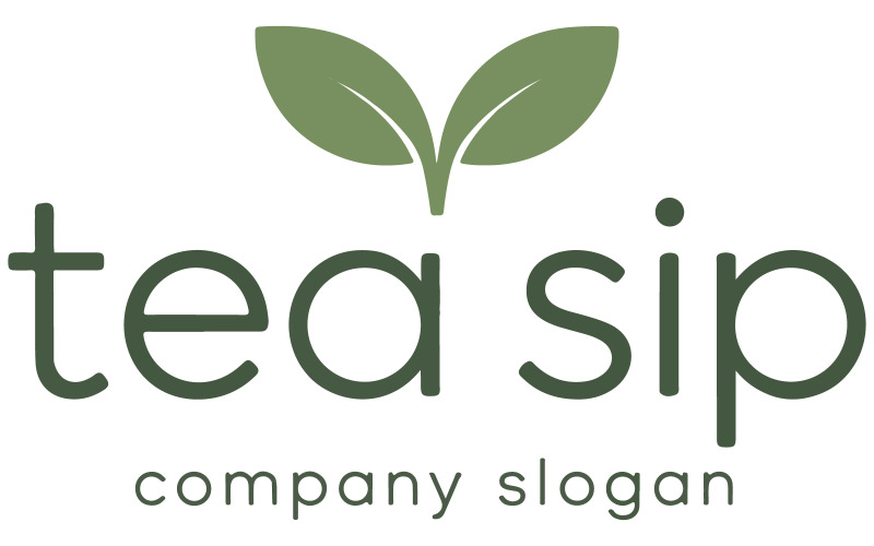 Logo márkanévvel Tea