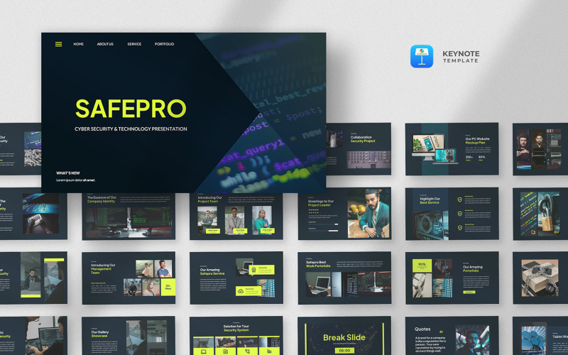 Safepro - Modello di presentazione sulla sicurezza informatica