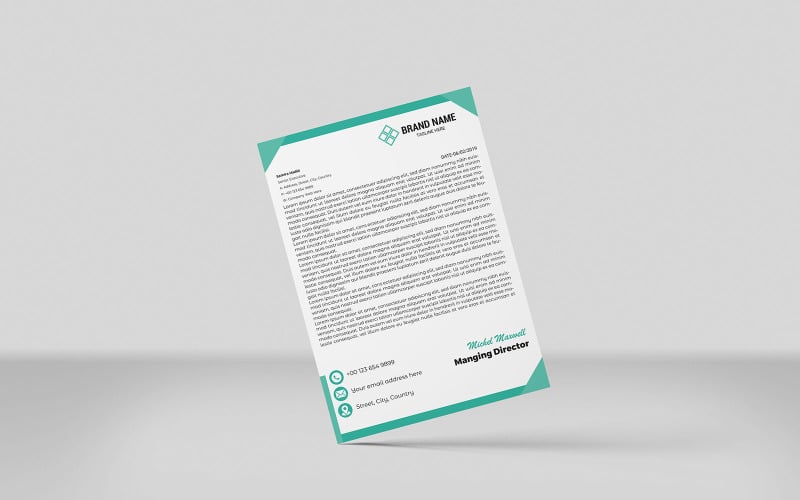 Üzleti fejléces sablon szerkeszthető, egyedi fejlécessablon