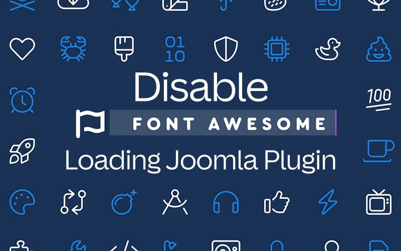 Desabilitar o carregamento do Font Awesome Plugin Joomla GRÁTIS