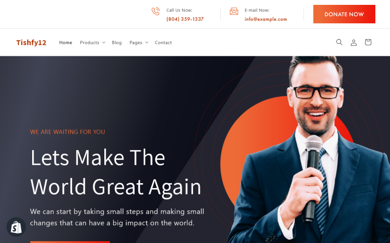 Tishfy12 - Tema de política de Shopify 2.0